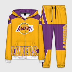 Костюм мужской Los Angeles Lakers, цвет: 3D-белый