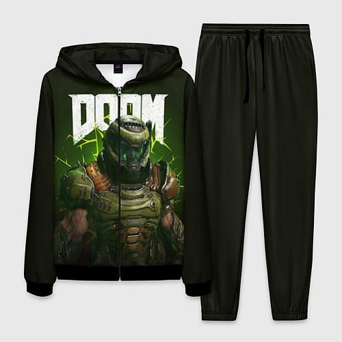 Мужской костюм Doom Eternal / 3D-Черный – фото 1
