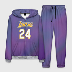 Костюм мужской Los Angeles Lakers Kobe Brya, цвет: 3D-меланж