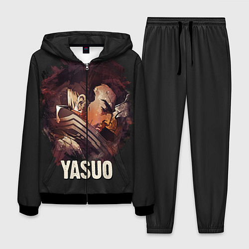 Мужской костюм Yasuo / 3D-Черный – фото 1