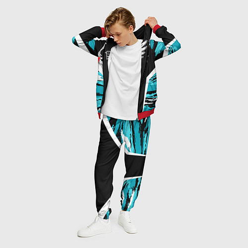 Мужской костюм ВВС России Камуфляж / 3D-Красный – фото 3