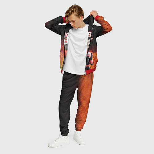 Мужской костюм ROBLOX / 3D-Красный – фото 3