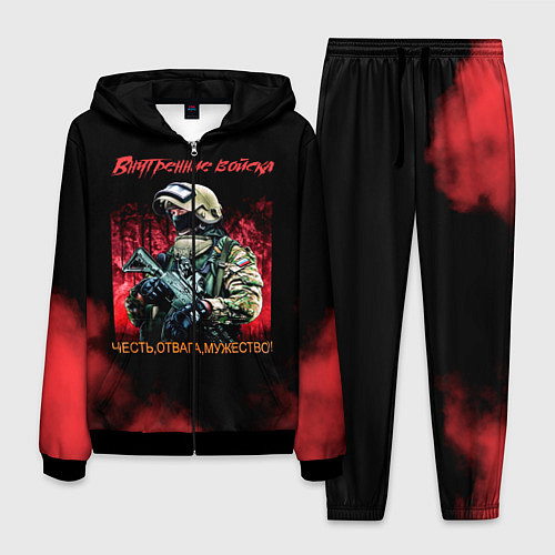 Мужской костюм Внутренние войска / 3D-Черный – фото 1