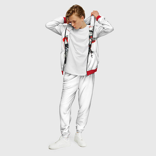 Мужской костюм Чумной доктор / 3D-Красный – фото 3