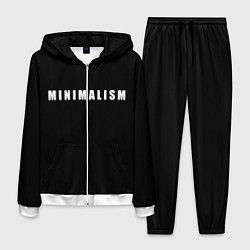 Костюм мужской Minimalism, цвет: 3D-белый