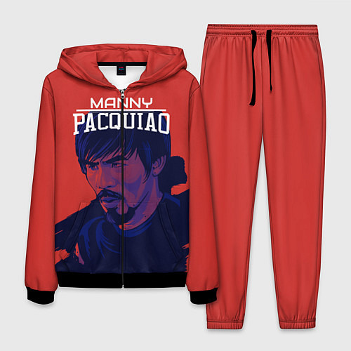 Мужской костюм Manny Pacquiao / 3D-Черный – фото 1