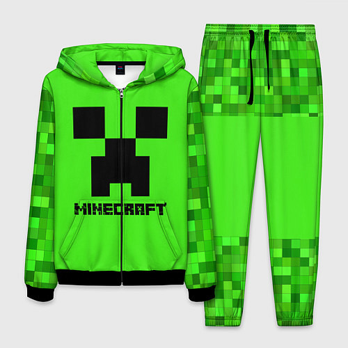 Мужской костюм MINECRAFT / 3D-Черный – фото 1