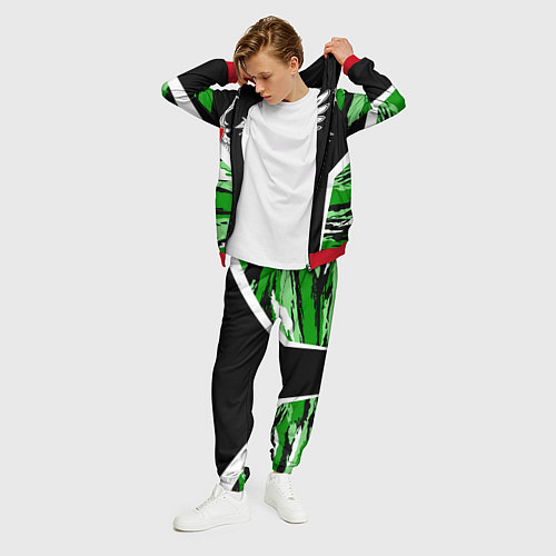 Мужской костюм Пограничные Войска / 3D-Красный – фото 3