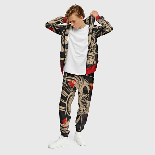 Мужской костюм Iron Maiden / 3D-Красный – фото 3