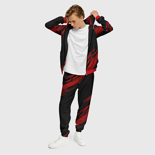 Мужской костюм Стальной алхимик / 3D-Красный – фото 3