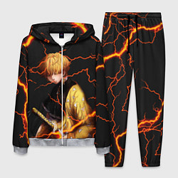 Костюм мужской KIMETSU NO YAIBA, цвет: 3D-меланж