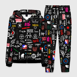 Мужской костюм ЛОГОТИПЫ РОК ГРУПП