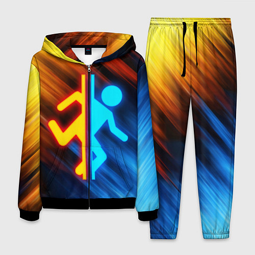 Мужской костюм PORTAL / 3D-Черный – фото 1