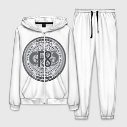 Костюм мужской FFDP F8, цвет: 3D-белый