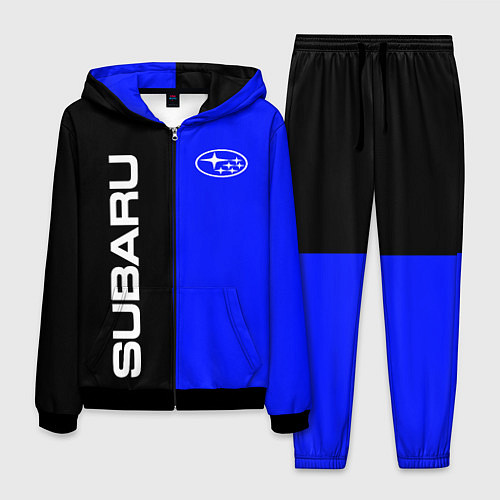 Мужской костюм SUBARU / 3D-Черный – фото 1