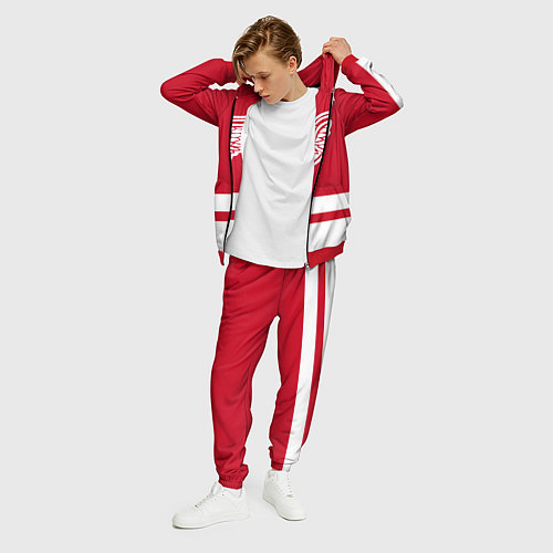 Мужской костюм Детройт Ред Уингз / 3D-Красный – фото 3