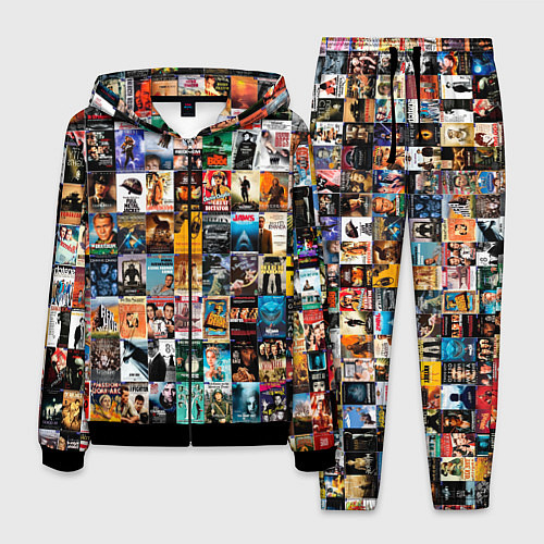 Мужской костюм Постеры фильмов / 3D-Черный – фото 1