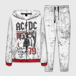 Костюм мужской ACDC, цвет: 3D-красный
