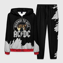 Костюм мужской ACDC, цвет: 3D-красный