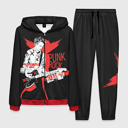 Костюм мужской Punk-rock, цвет: 3D-красный