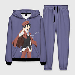 Костюм мужской Ranpo Edogawa, цвет: 3D-черный