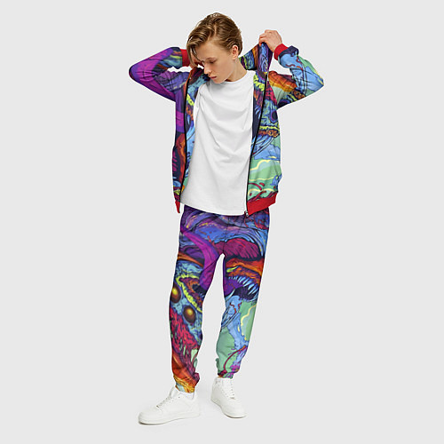 Мужской костюм HYPERBEAST / 3D-Красный – фото 3