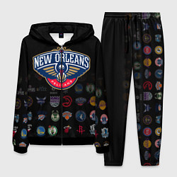 Костюм мужской New Orleans Pelicans 1, цвет: 3D-черный