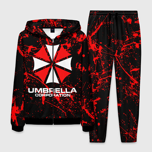 Мужской костюм Umbrella Corporation / 3D-Черный – фото 1