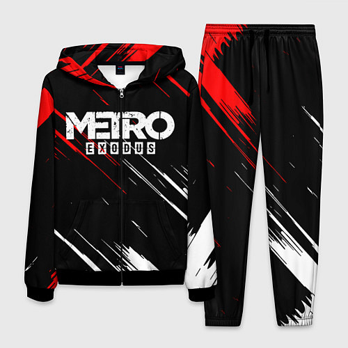 Мужской костюм METRO EXODUS / 3D-Черный – фото 1