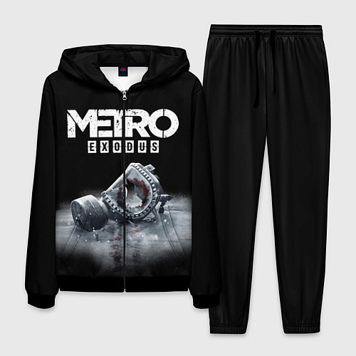 Мужской костюм METRO EXODUS / 3D-Черный – фото 1