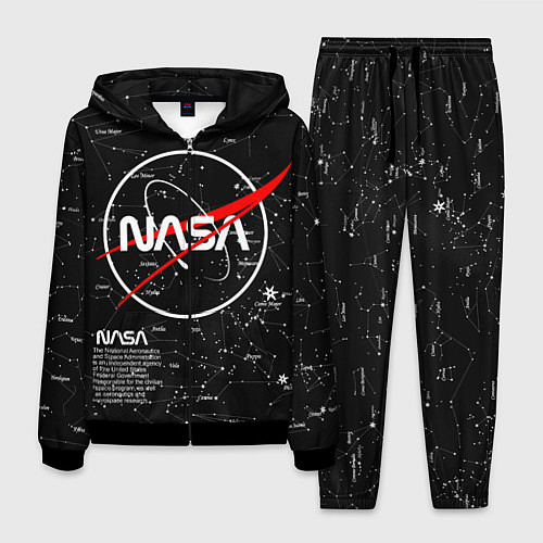 Мужской костюм NASA / 3D-Черный – фото 1