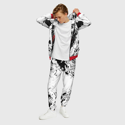 Мужской костюм BERSERK / 3D-Красный – фото 3