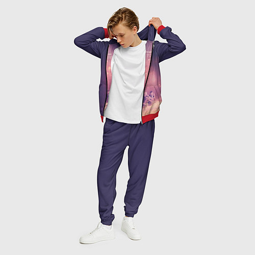 Мужской костюм BTS / 3D-Красный – фото 3