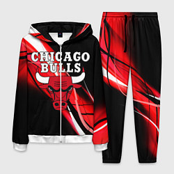 Костюм мужской CHICAGO BULLS, цвет: 3D-белый