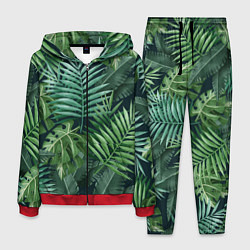 Костюм мужской Тропики, цвет: 3D-красный