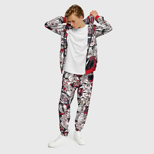 Мужской костюм Helltaker / 3D-Красный – фото 3