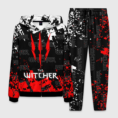 Мужской костюм The Witcher / 3D-Черный – фото 1