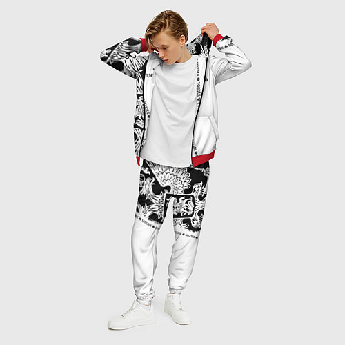 Мужской костюм Дмитрий / 3D-Красный – фото 3