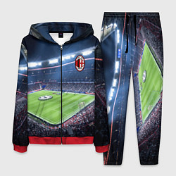 Костюм мужской FC MILAN, цвет: 3D-красный