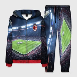 Костюм мужской FC MILAN, цвет: 3D-красный