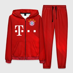 Костюм мужской FC Bayern Munchen, цвет: 3D-красный