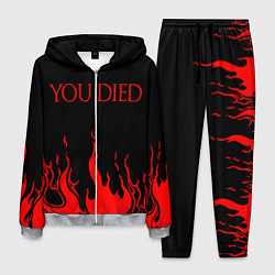 Костюм мужской YOU DIED, цвет: 3D-меланж