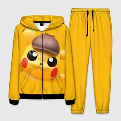Костюм мужской Pikachu Pika Pika, цвет: 3D-черный
