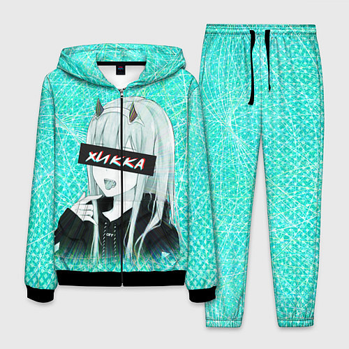 Мужской костюм Zero Two Хикка / 3D-Черный – фото 1