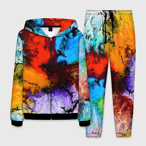 Мужской костюм Импрессия / 3D-Черный – фото 1