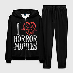 Костюм мужской I Love Horror Movies, цвет: 3D-черный