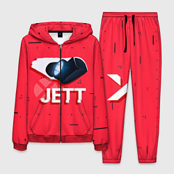Костюм мужской Jett, цвет: 3D-красный