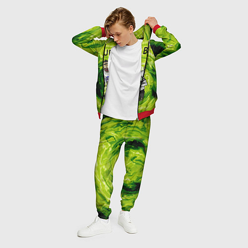 Мужской костюм Репер - OG Buda / 3D-Красный – фото 3