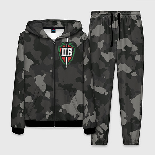 Мужской костюм Пограничные войска / 3D-Черный – фото 1