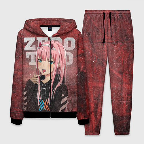 Мужской костюм Zero Two / 3D-Черный – фото 1
